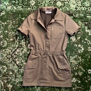 Military Mini Dress